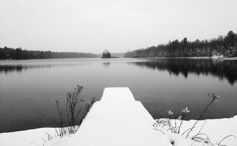 Pier in Winter